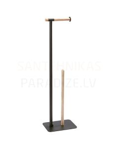 Statīvs tualetes papīram Oscar, melns
