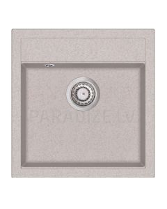 HELIKA akmens masas virtuves izlietne TESA (AW) 500 Beige 49x51 cm