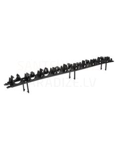 Silto grīdu stiprināšanas sliede 14-22mm ar āķiem 24mm