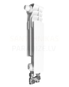 KFA alumīnija radiators G350F/D ( 1 riba/sekcija) (apakšējais savienojums)
