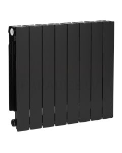 KFA aluminum radiator ADR 500 ( 8 sections) Black