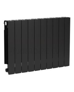 KFA alumīnija radiators ADR 500 (10 ribas/sekcijas) Melns