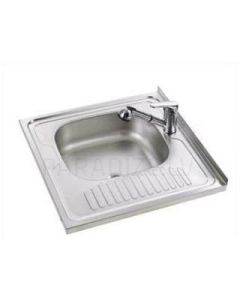 Stainless steel sink UKINOX STM 600.600 4C