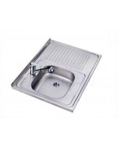 Stainless steel sink UKINOX STM 800.600 T 5K 