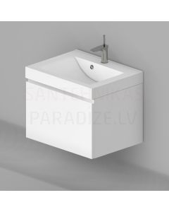 BLU izlietnes skapītis VARIA I 598x496x535 (Lily white)