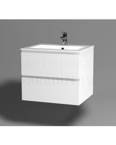 BLU izlietnes skapītis VARIA II 598x496x535 (Lily white)