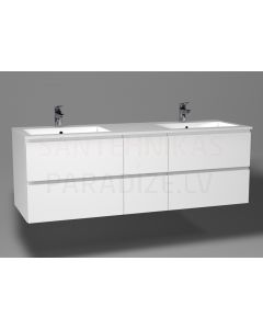 BLU izlietnes skapītis VARIA II 300x495x535 (Lily white)