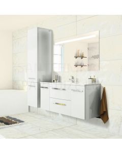 BLU izlietnes skapītis JESI  598x443x530 (Lily white)