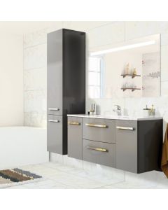 BLU izlietnes skapītis JESI  598x443x530 (Cliff grey)
