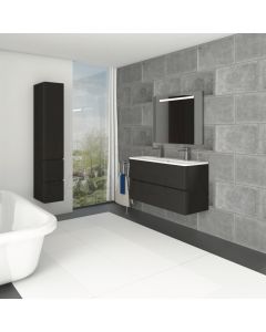 BLU izlietnes skapītis ARTE 598x396x550 (Volcano grey)
