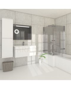 BLU izlietnes skapītis MENSA  596x458x400 (Coconut white)