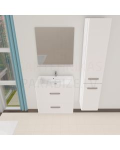 BLU izlietnes skapītis ROMA 594x346x550 (Lily white)