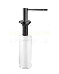 Škidro ziepju trauks INOX BLACK STEEL 