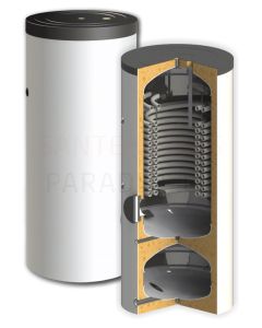 SUNSYSTEM напольный комбинированный водонагреватель для тепловых насосов SWPH 250/60 (4.27m2)