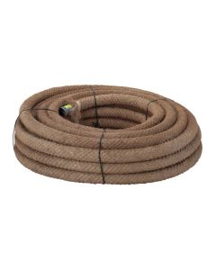 PVC drenāžas caurule ar kokosa filtru  58/50 (150m)