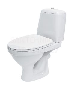 CERSANIT EKO 2000 010 WC tualetas (horizontalus pajungimas) su PP klozeto dangčiu