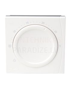 Danfoss (BasicPlus2) WT-T telpas termostats ar skalu un LED darbības indikatoru, montējams uz sienas