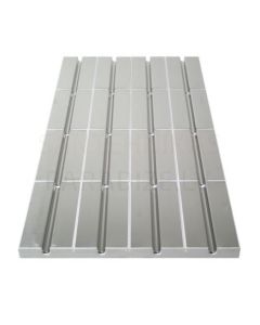 Danfoss (SpeedUp) heat panel with aluminum 1000x500x30mm, 125mm EZ