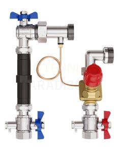 Danfoss siltuma skaitītāja pievienojuma komplekts (kolektors) AB-PM 15 HP vertikāls