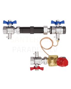 Danfoss siltuma skaitītāja pievienojuma komplekts (kolektors) AB-PM 15 horizontāls