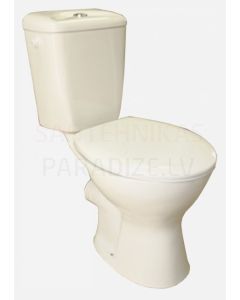 Dneprokeramika tualetes pods Lido ar vāku (horizontalais izvads)
