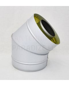 Dūmtraukio alkūnė 135° DN 80/180