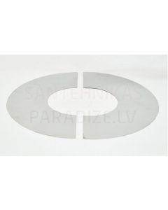 Decorative circle for the chimney DN310-500 800/800mm