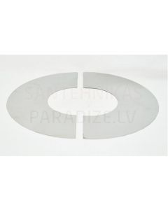 Decorative circle for the chimney DN180-300 600/600mm