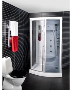 Massage shower enclosure DUSCHY 115x85x217 cm