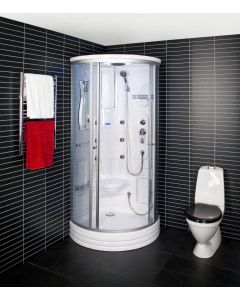 Steam shower enclosure DUSCHY 92x92x217 cm