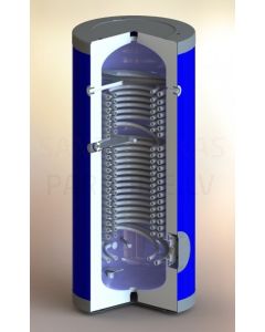 Kombinuotas vandens šildytuvas (boileris) ELEKTROMET WGJ-PC 300 litrų 4.5 m2