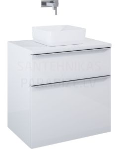 Elita cabinet for sink LOFTY 70 white