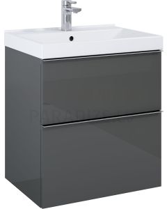 Elita cabinet for sink LOOK 60 anthracite RLO4121