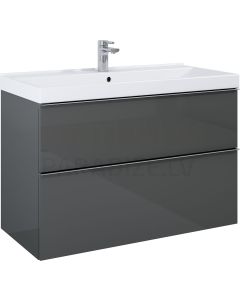 Elita cabinet for sink LOOK 100 anthracite RLO4121