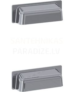 Elita handle set INGE chrome 8,4 cm 2pcs