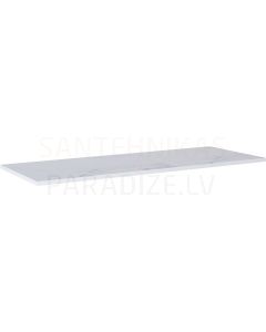 Elita marble work surface CALACATTA (140(90+50)/49,4) 2cm white