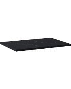 Elita marble work surface MARQUINA (60/46) 2cm black