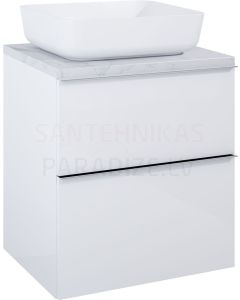 Elita cabinet for sink LOOK 60 white matt