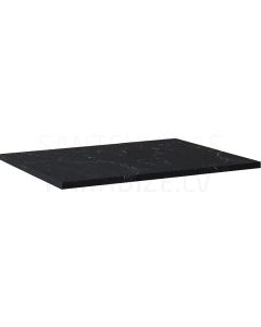 Elita marble work surface MARQUINA (70/49,4) 2cm black