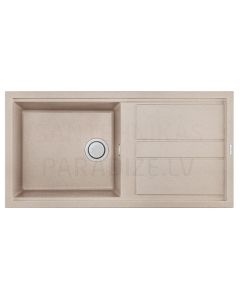 ELLECI akmens masas virtuves izlietne BEST 480 Avena 100x51 cm
