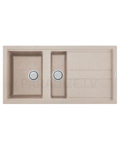 ELLECI akmens masas virtuves izlietne BEST 475 Avena 100x51 cm