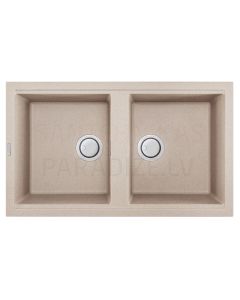 ELLECI akmens masas virtuves izlietne BEST 450 Avena 86x51 cm