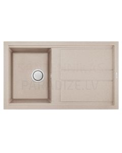 ELLECI akmens masas virtuves izlietne BEST 400 Avena 86x51 cm
