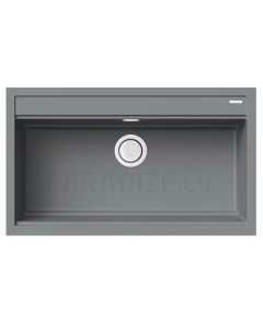 ELLECI akmens masas virtuves izlietne BEST 360 Titanium 86x51 cm