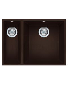 ELLECI akmens masas virtuves izlietne QUADRA 150 UNDERMOUNT Espresso 56x44 cm