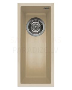 ELLECI stone mass kitchen sink QUADRA  50 UNDERMOUNT Champagne 20x44 cm