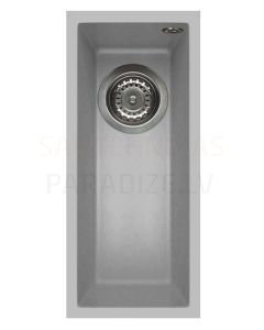 ELLECI stone mass kitchen sink QUADRA  50 UNDERMOUNT Aluminium 20x44 cm