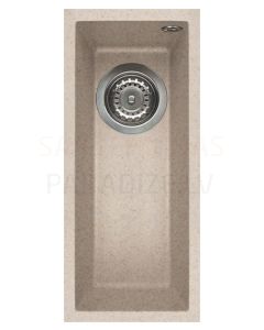 ELLECI akmens masas virtuves izlietne QUADRA  50 UNDERMOUNT Avena 20x44 cm