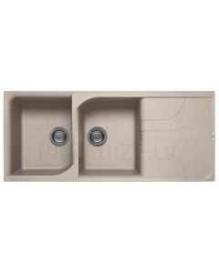 ELLECI akmens masas virtuves izlietne EGO 500 Avena 116x50 cm