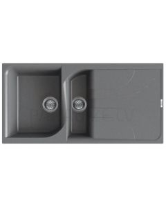 ELLECI akmens masas virtuves izlietne EGO 475 Titanium 100x50 cm
